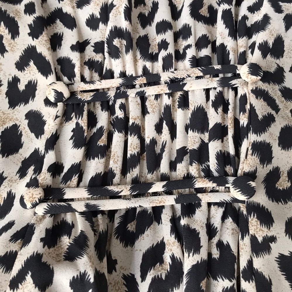 👗 Leopard Print Full length dress 👗 - Picture 5 of 8